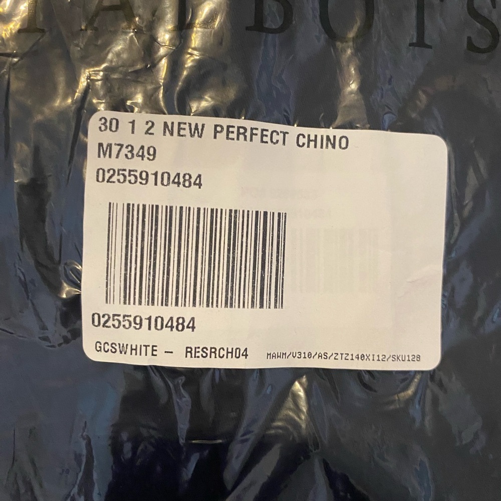 NEW - Talbots PERFECT CHINOS. COLOR 
INDIGO BLUE. 10P - Picture 4 of 6